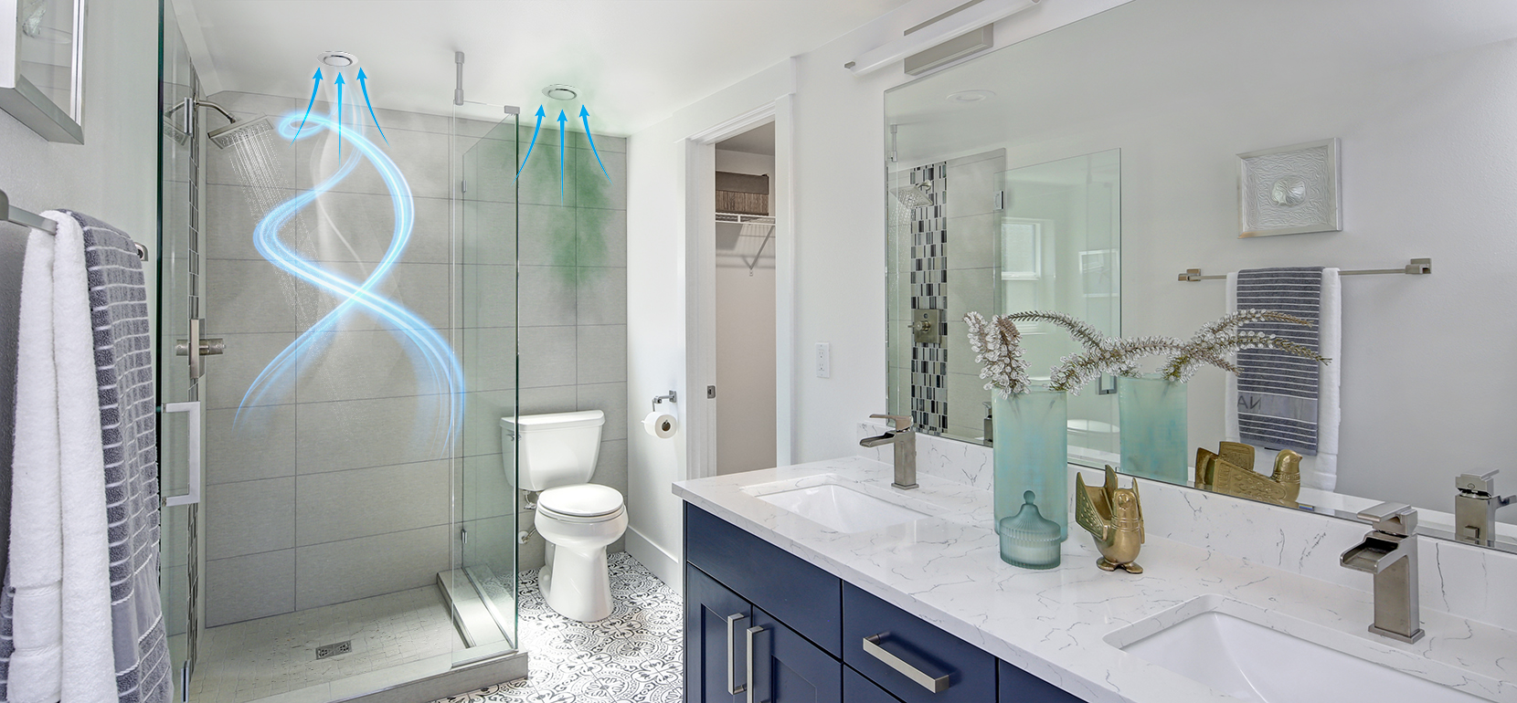 Solatube home bathroom fan